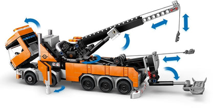 LEGO 60467 City Schwerlast-Abschleppwagen mit Kran