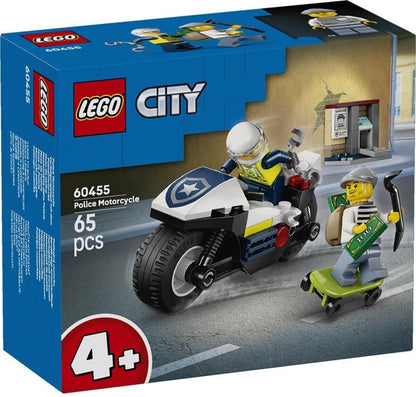 LEGO 60455 City Verfolgungsjagd mit dem Polizeimotorrad  ab 4+