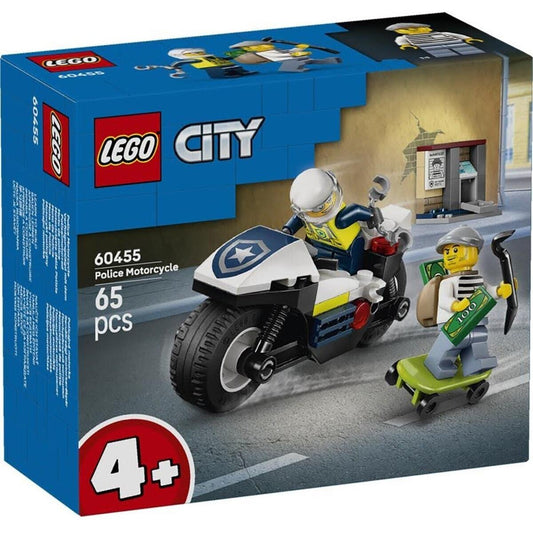 LEGO 60455 City Verfolgungsjagd mit dem Polizeimotorrad  ab 4+