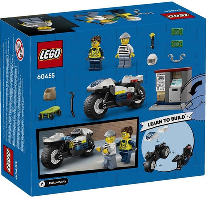 LEGO 60455 City Verfolgungsjagd mit dem Polizeimotorrad  ab 4+
