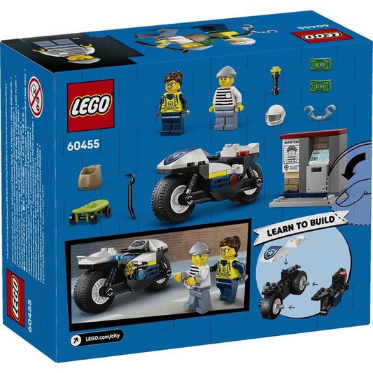 LEGO 60455 City Verfolgungsjagd mit dem Polizeimotorrad  ab 4+