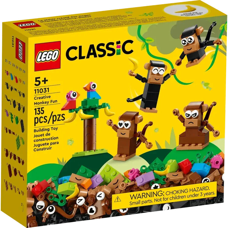 LEGO 11031 Classic Affen Kreativ-Bauset