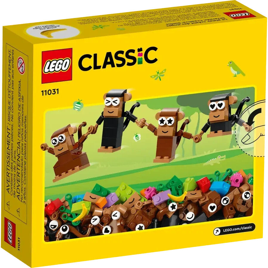 LEGO 11031 Classic Affen Kreativ-Bauset