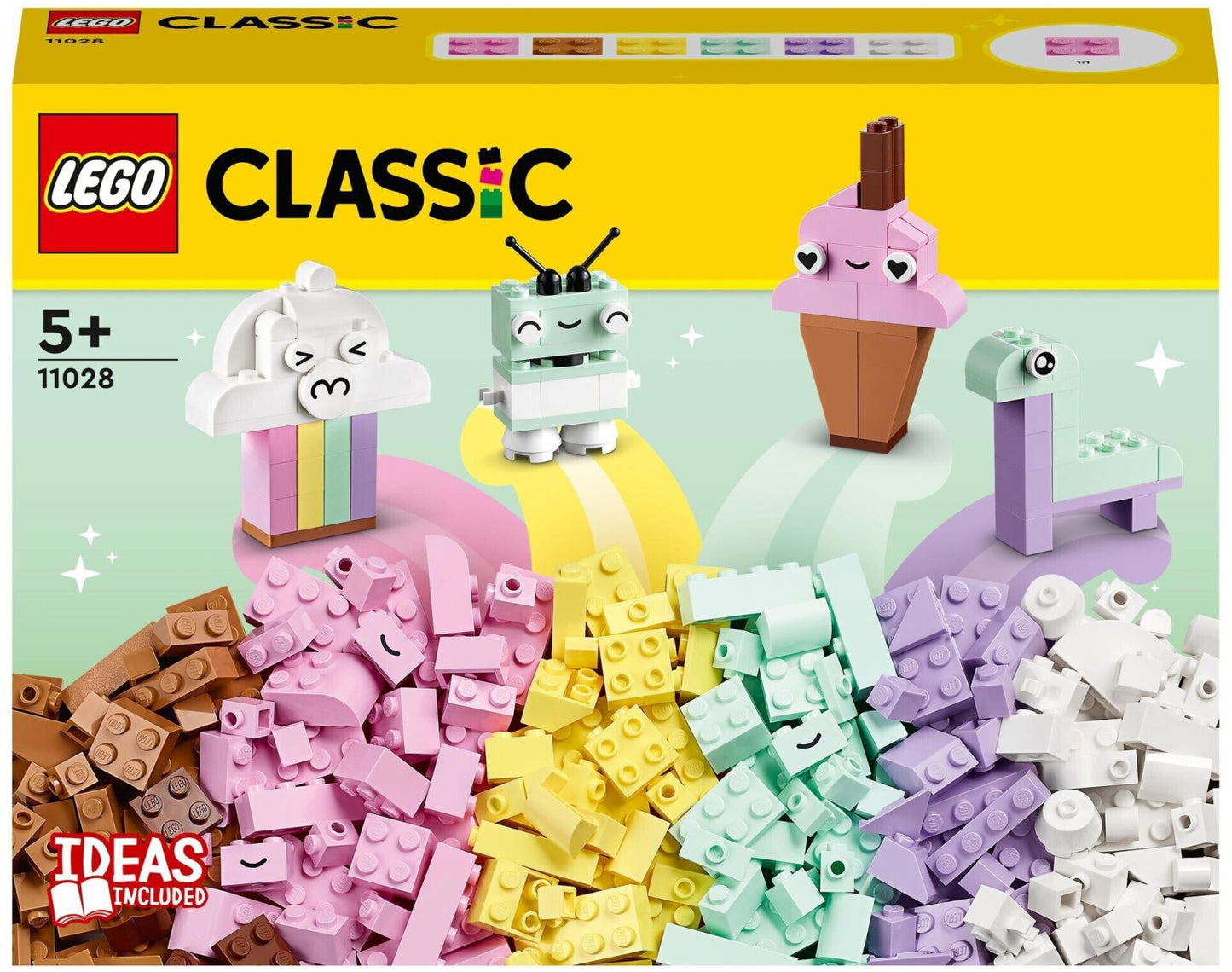 LEGO 11028 Classic Pastell Kreativ Bauset