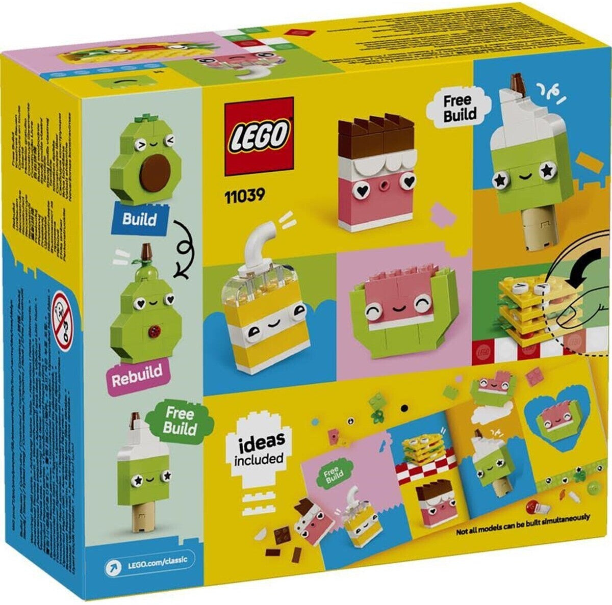 LEGO 11039 Classic Kreative essbare Freunde ab 4+