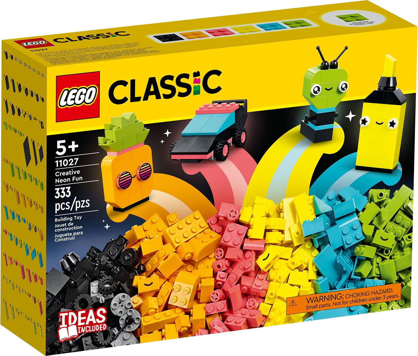 LEGO 11027 Classic Neon Kreativ Bauset
