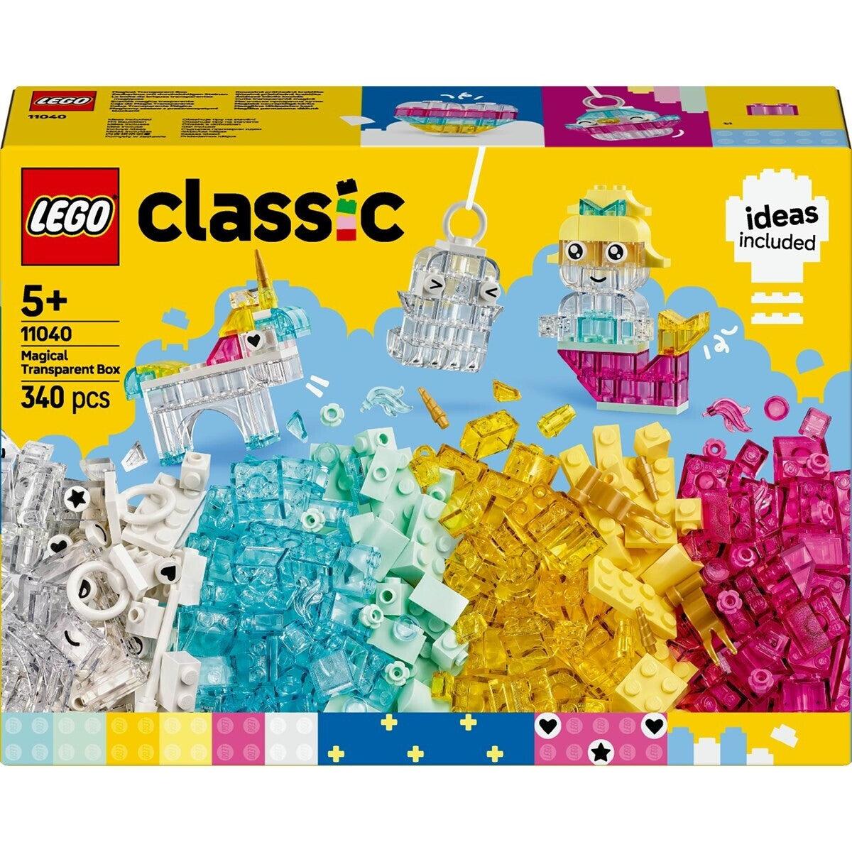 LEGO 11040 Classic Zauberbox mit durchsichtigen Steinen