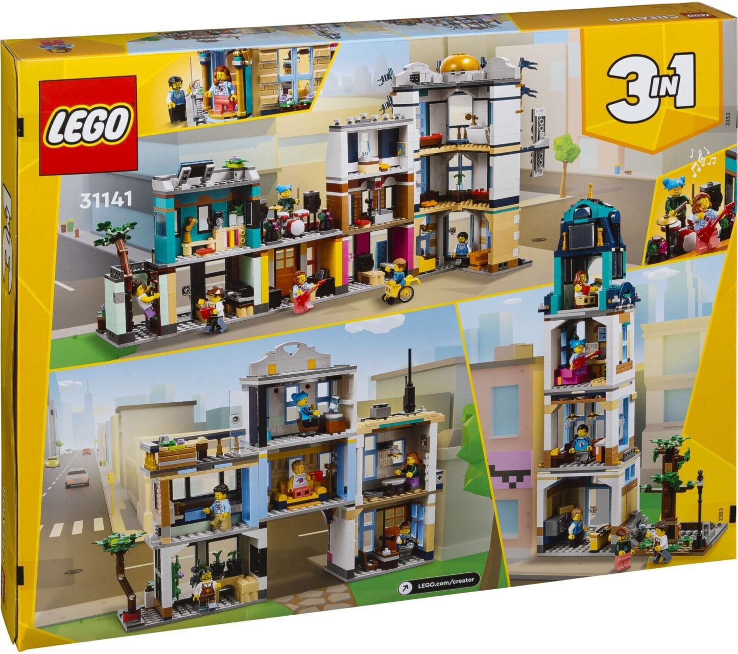 LEGO 31141 Creator 3in1 Hauptstraße