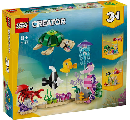 LEGO 31158 Creator 3 in 1 Meerestiere
