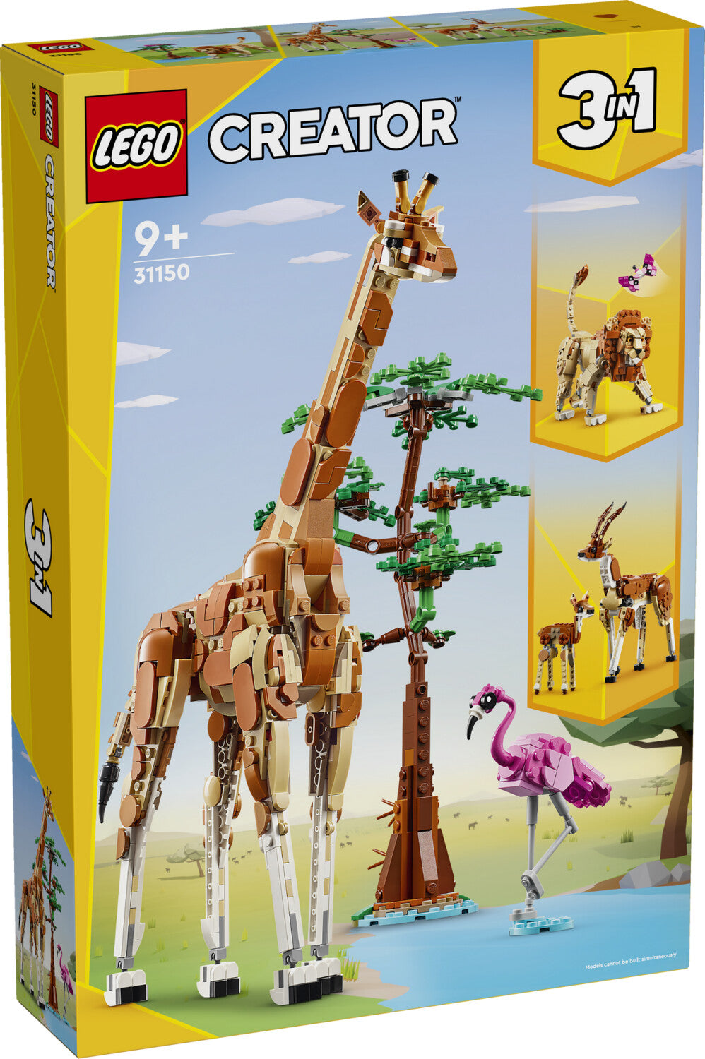 LEGO 31150 Creator 3in1 Tiersafari