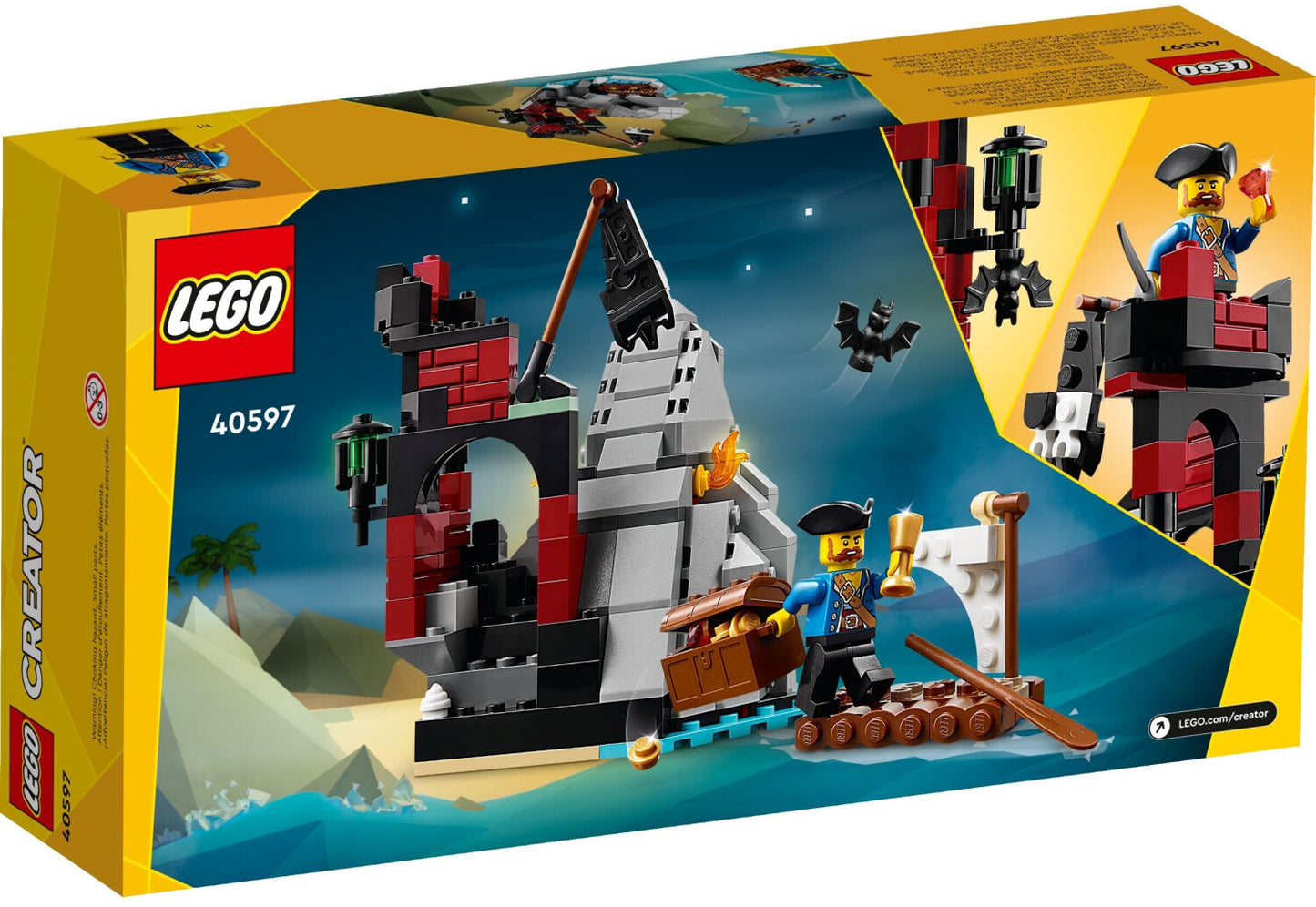 LEGO 40597 Creator Gruselige Pirateninsel