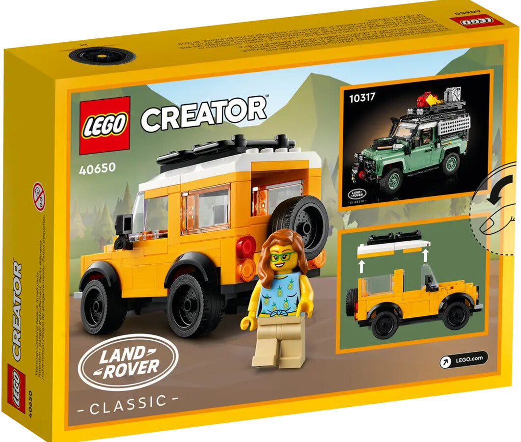 LEGO 40650 Creator Klassischer Land Rover Defender