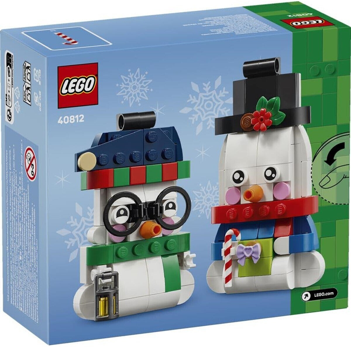 LEGO 40812 Deko-Schneemänner Weihnachten