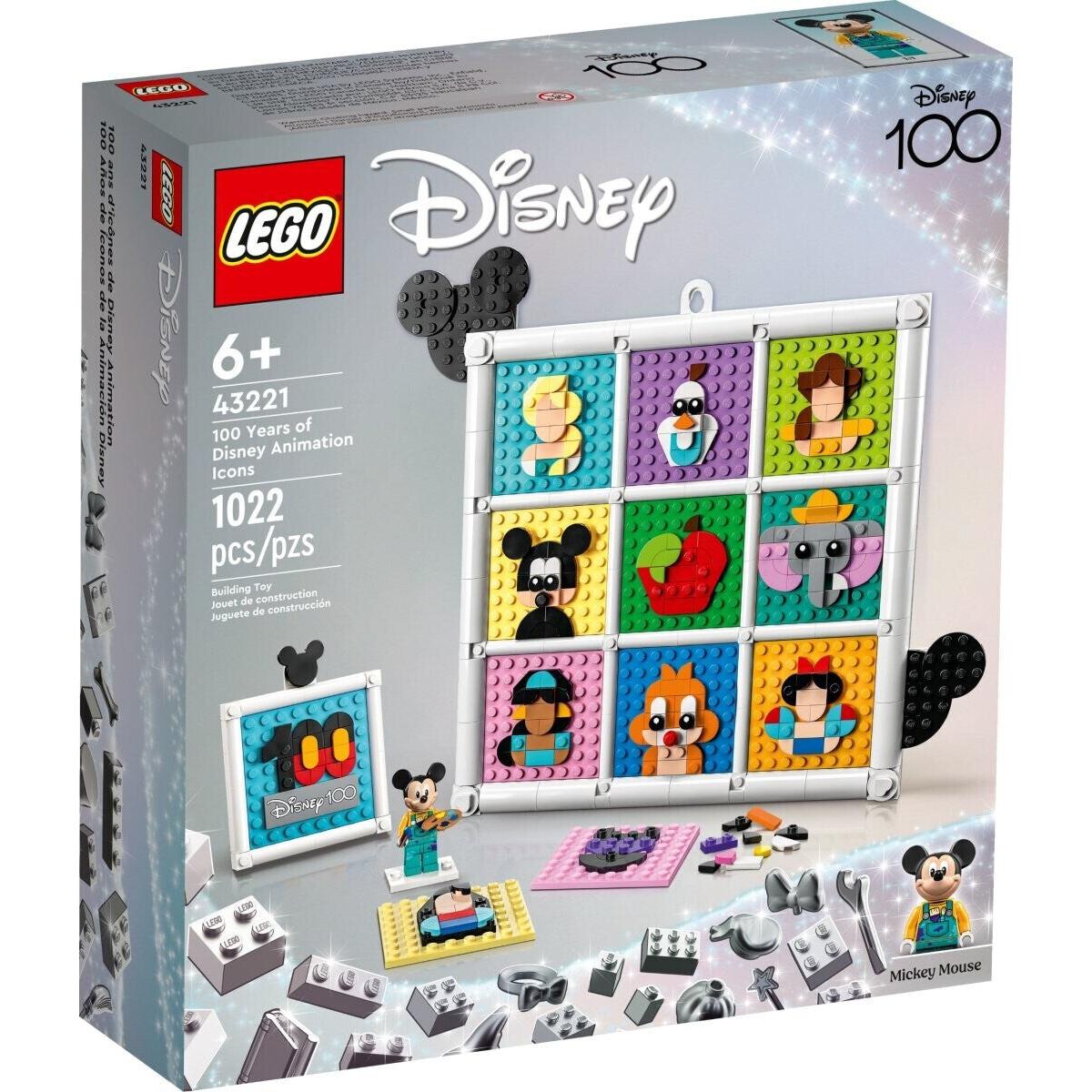 LEGO 43221 Disney 100 Jahre Zeichentrickikonen