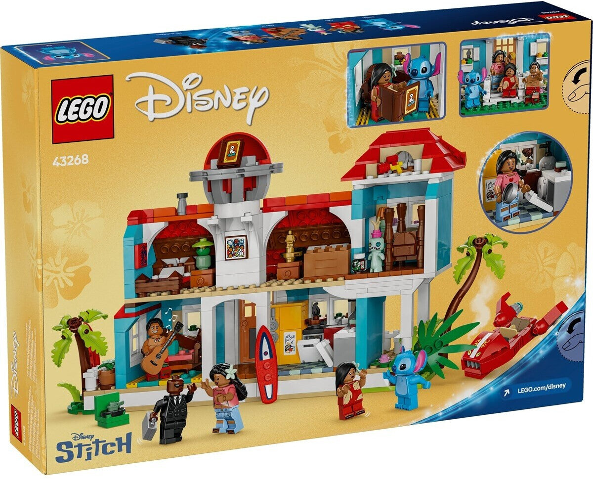 LEGO 43268 Disney Das Strandhaus von Lilo und Stitch