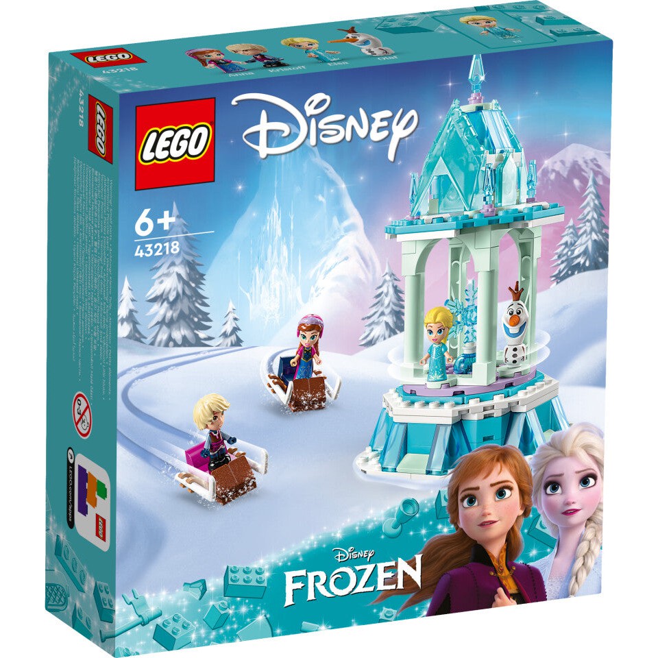 LEGO 43218 Disney Frozen Annas und Elsas magisches karussell