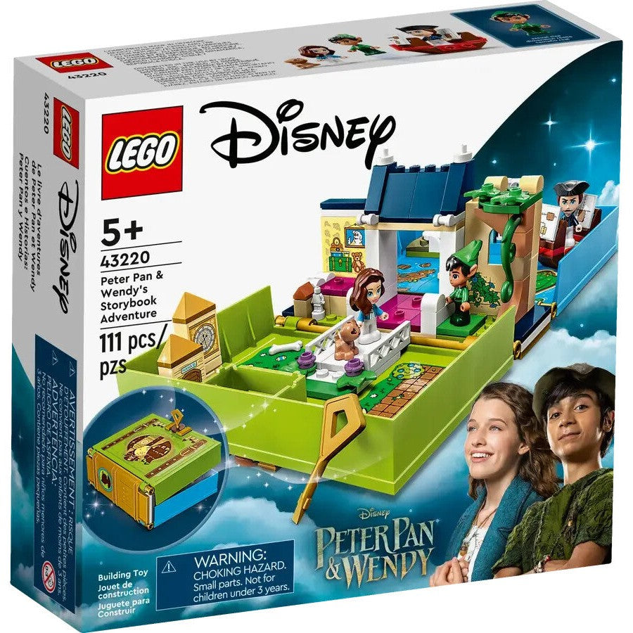 LEGO 43220 Disney Peter Pan & Wendy Märchenbuch-Abenteuer