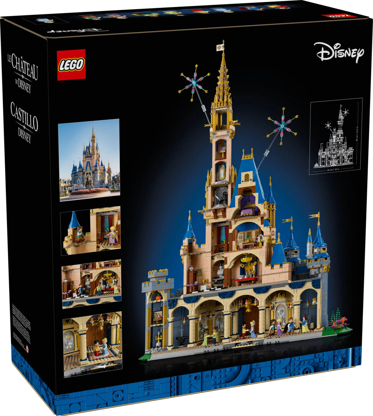 LEGO 43222 Disney Schloß Rarität
