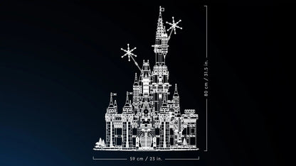 LEGO 43222 Disney Schloß Rarität