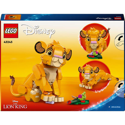 LEGO 43243 Disney Simba, das Löwenjunge des Königs