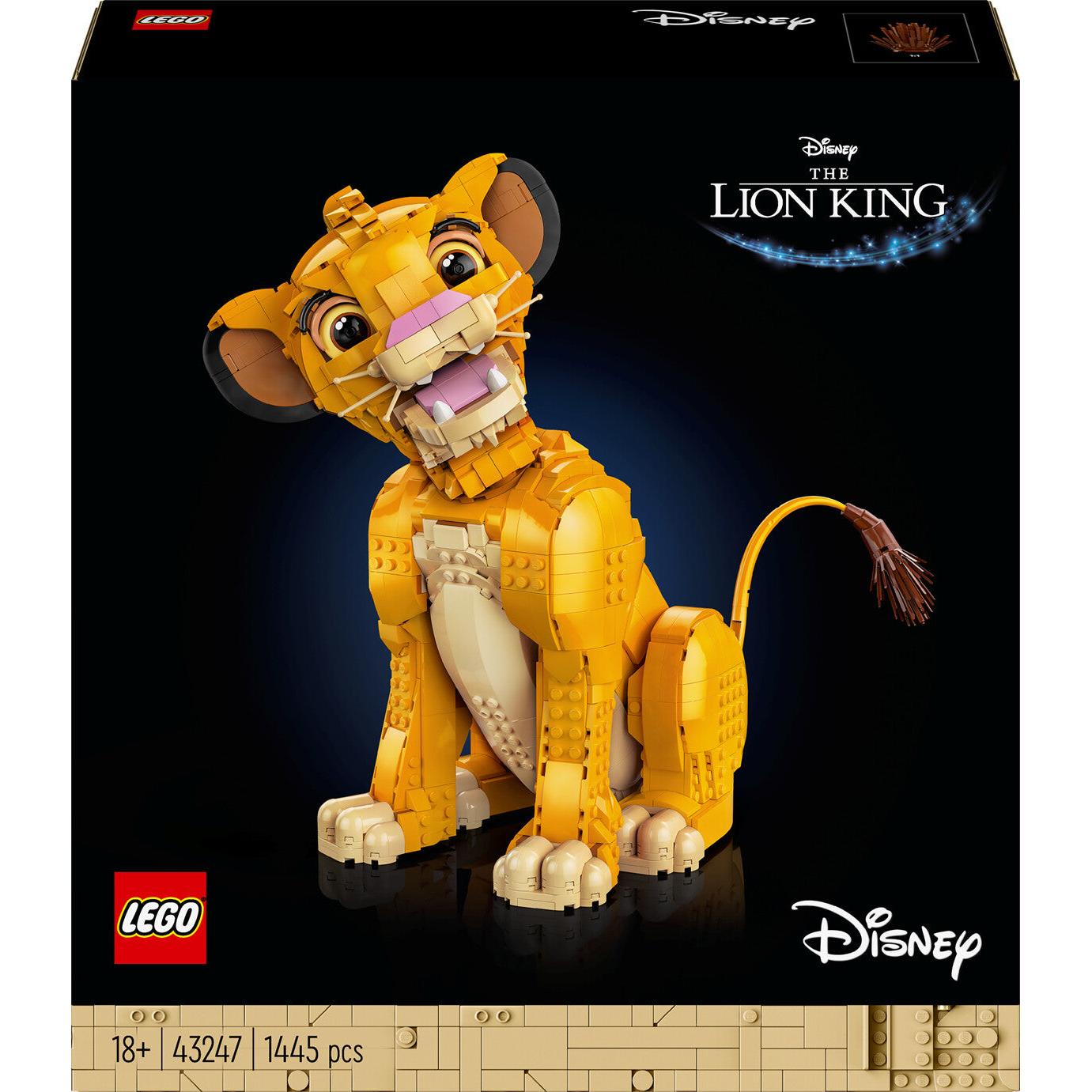 LEGO 43247 Disney Simba, der junge König der Löwen