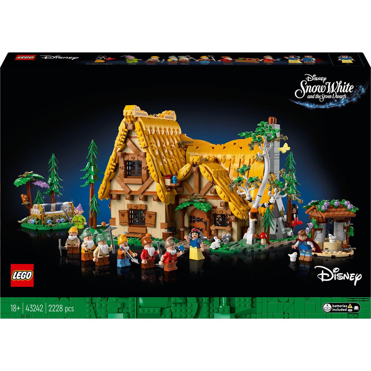 LEGO 43242 Disney Die Hütte von Schneewittchen und den sieben Zwergen