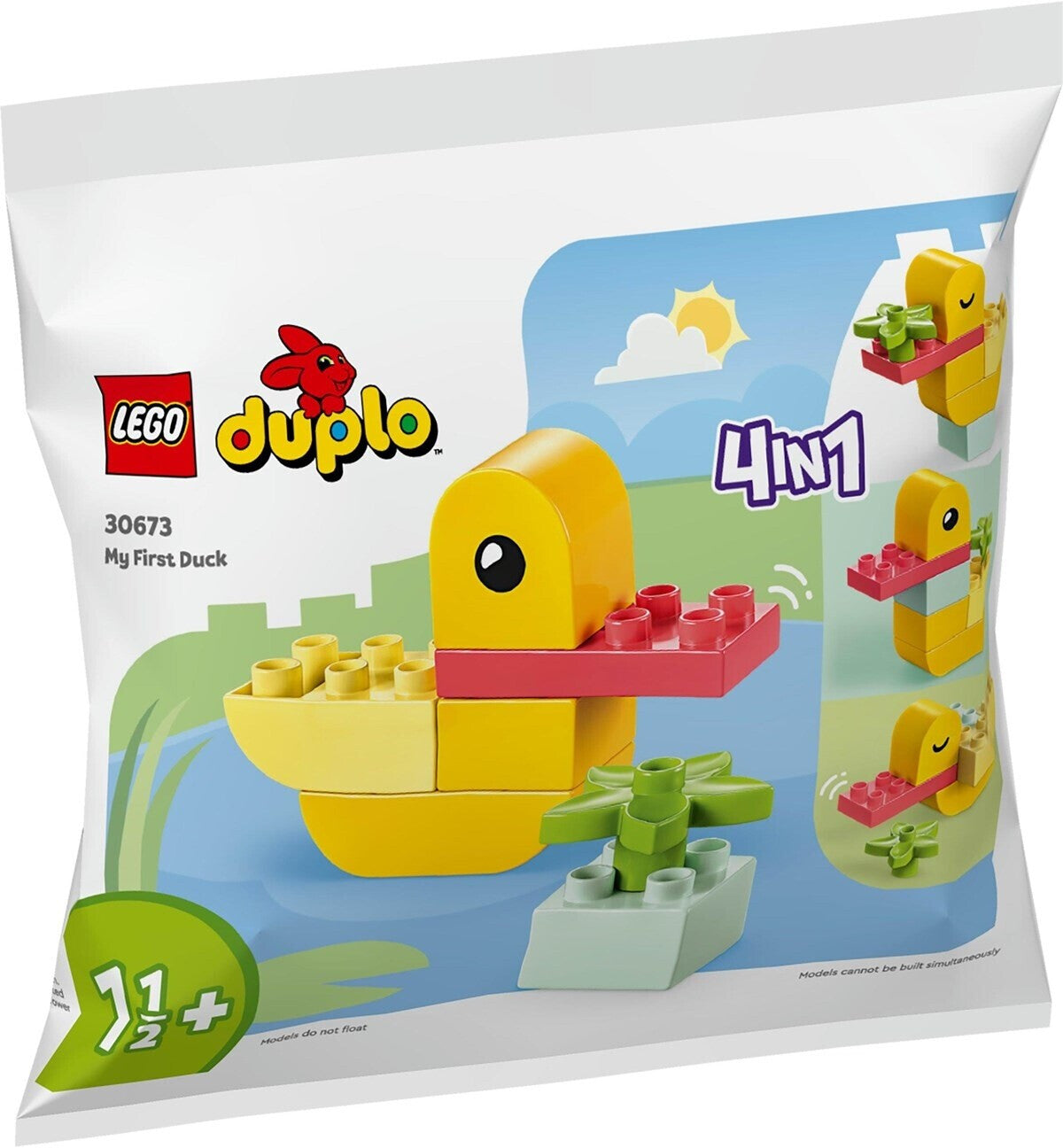 LEGO 30673 Duplo 4in1 Meine erste Ente  Polybag / Paperbag