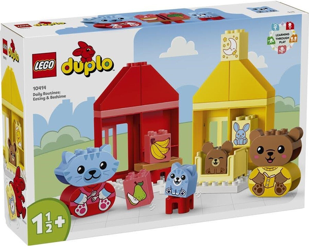 LEGO 10414 Duplo Alltagsroutinen Essen und Schlafenszeit