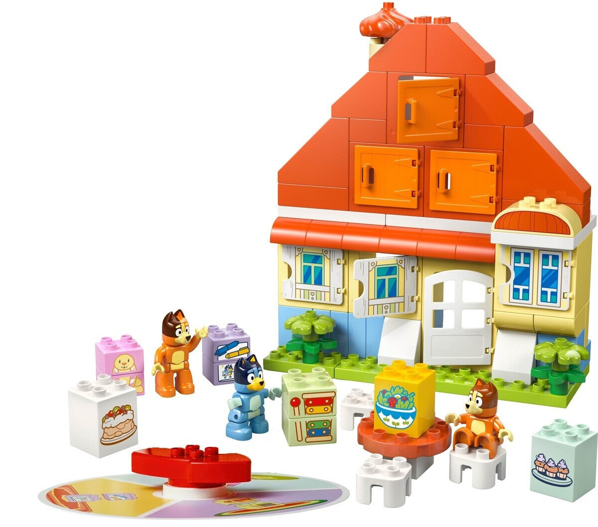 LEGO 10459 Duplo Bluey Blueys Familienhaus mit Memory Spiel