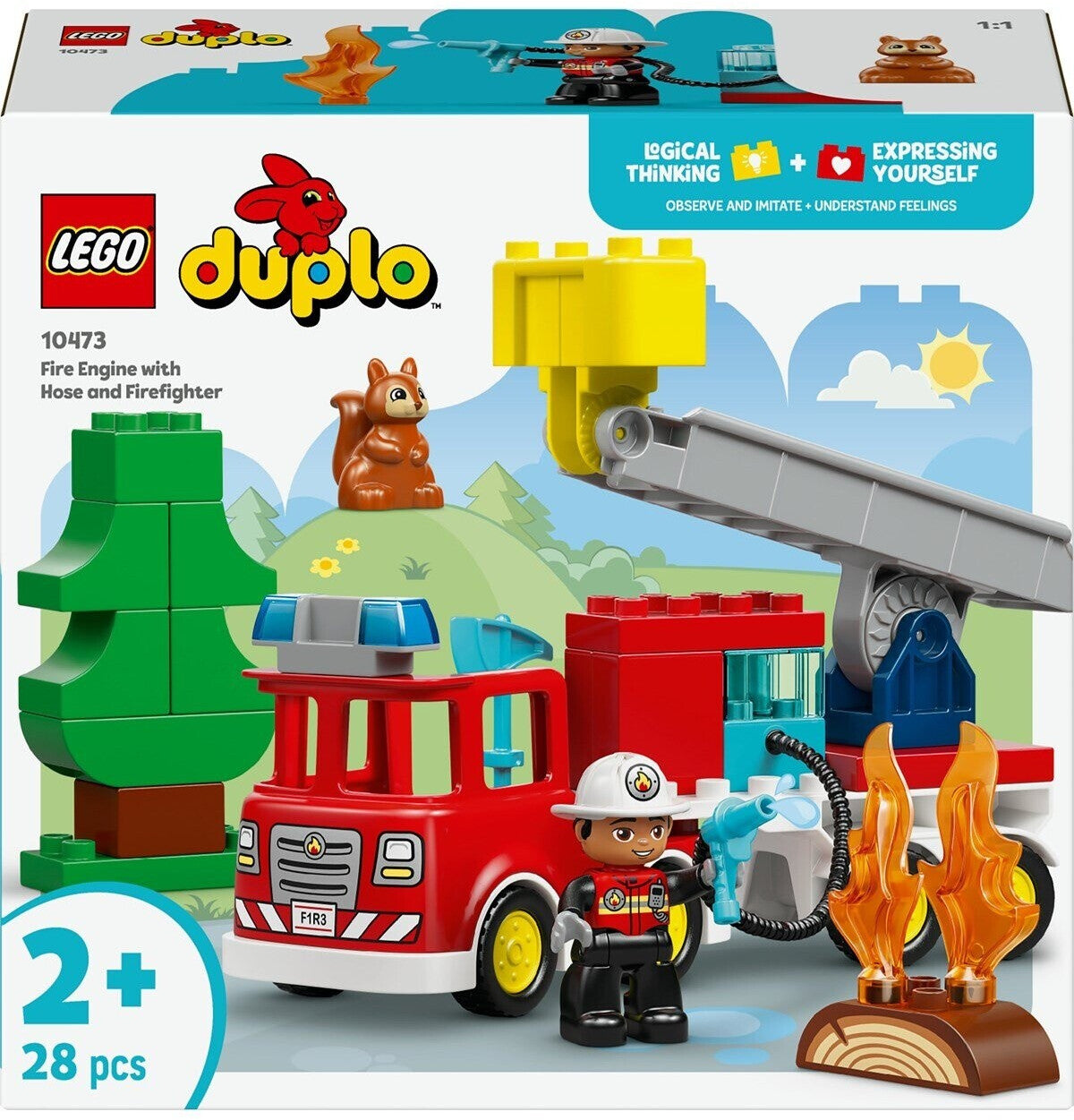 LEGO 10473 Duplo Feuerwehr Löschauto