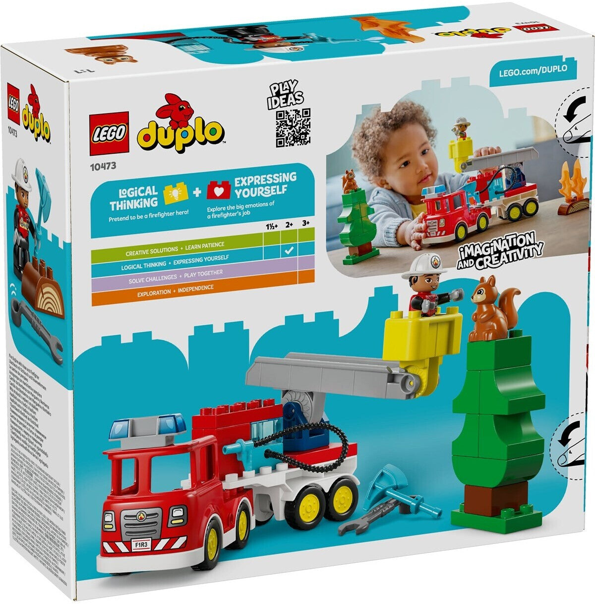 LEGO 10473 Duplo Feuerwehr Löschauto
