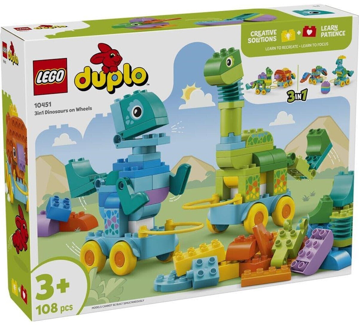 LEGO 10451 Duplo Dinos auf Rädern