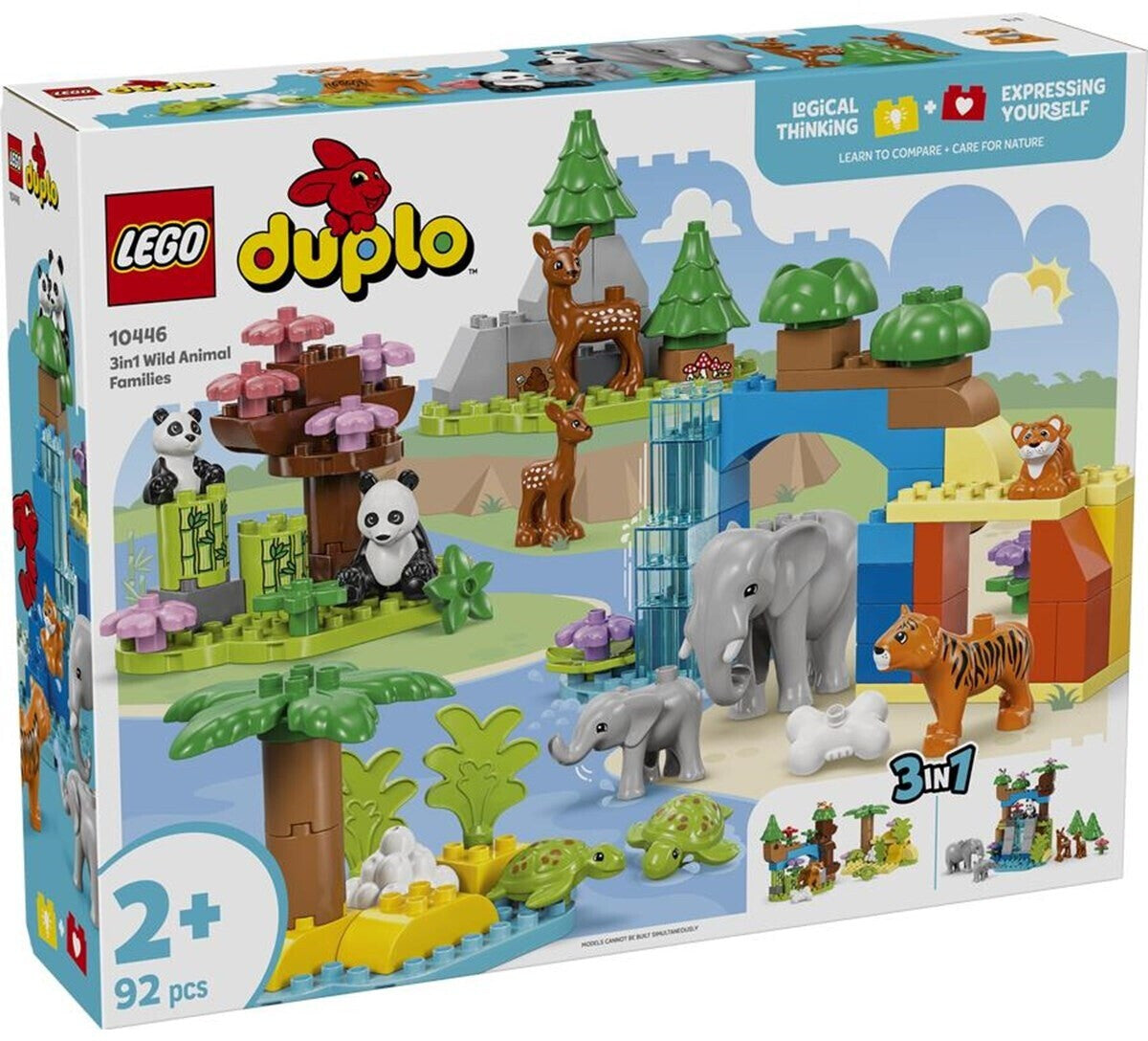 LEGO 10446 Duplo 3in1 Wildtier-Familien