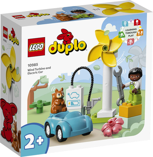 LEGO 10985 Duplo Windrad und Elektroauto
