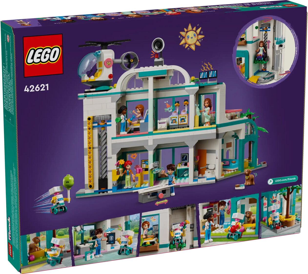 LEGO 42621 Friends Heartlake City Krankenhaus