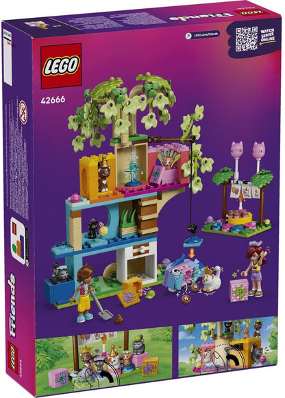 LEGO 42666 Friends Katzengeburtstagsparty & Baumhaus