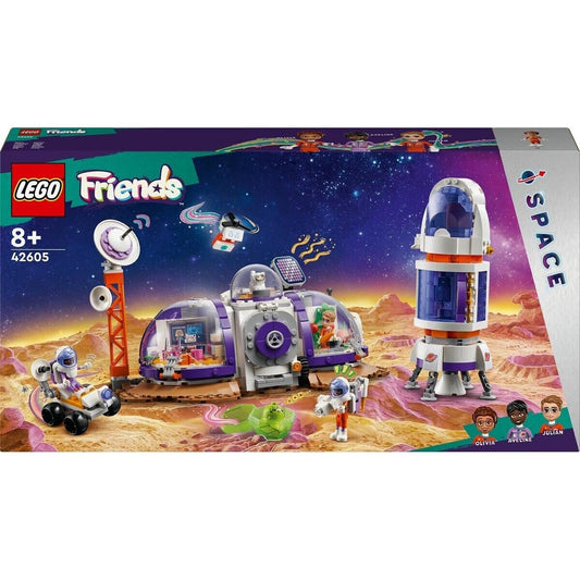 LEGO 42605 Friends Space mars-Raumbasis mit Rakete