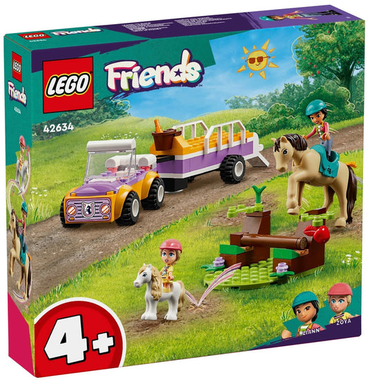LEGO 42634 Friends Pferde- und Pony-Anhänger