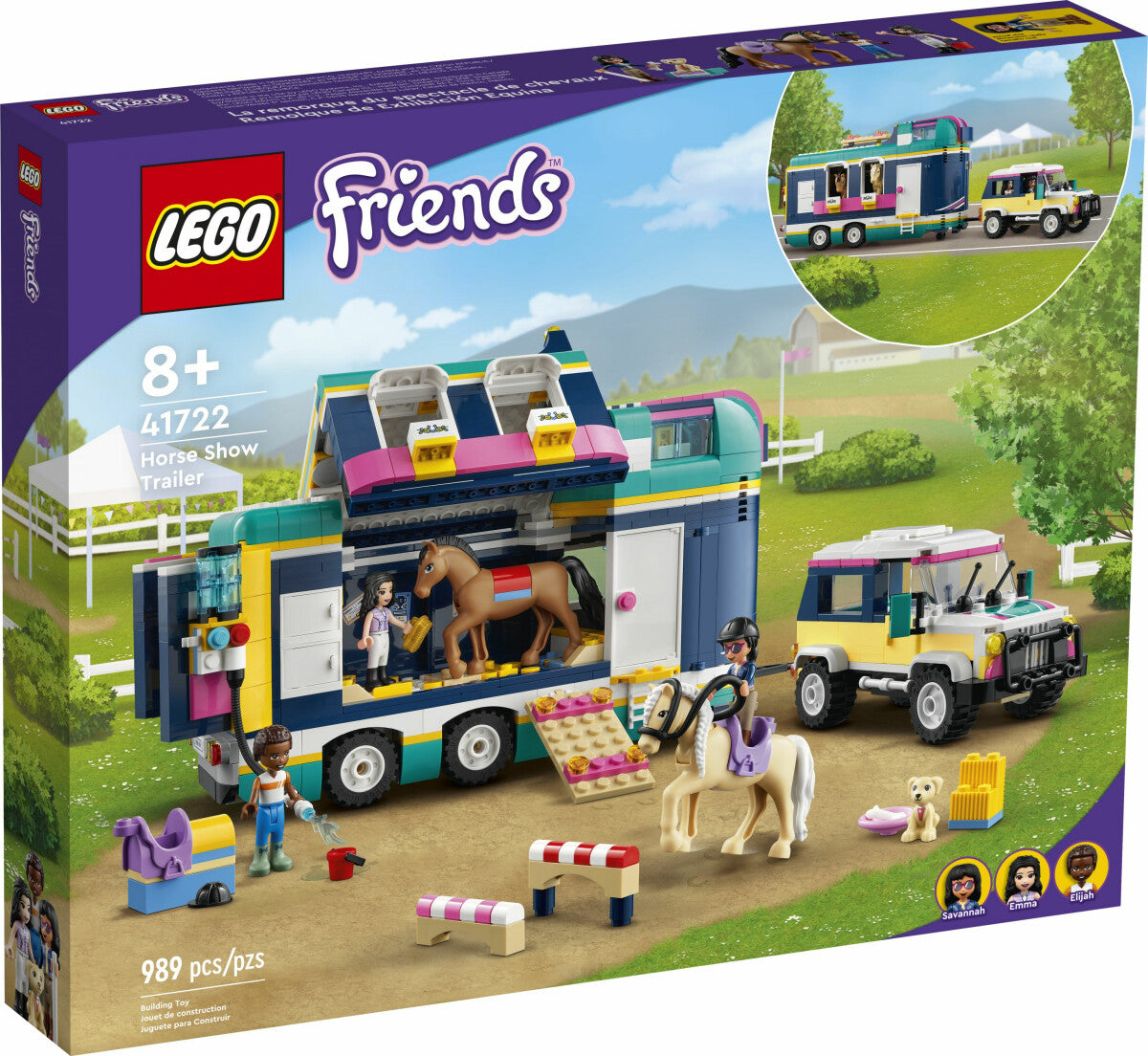 LEGO 41722 Friends Pferdeanhänger