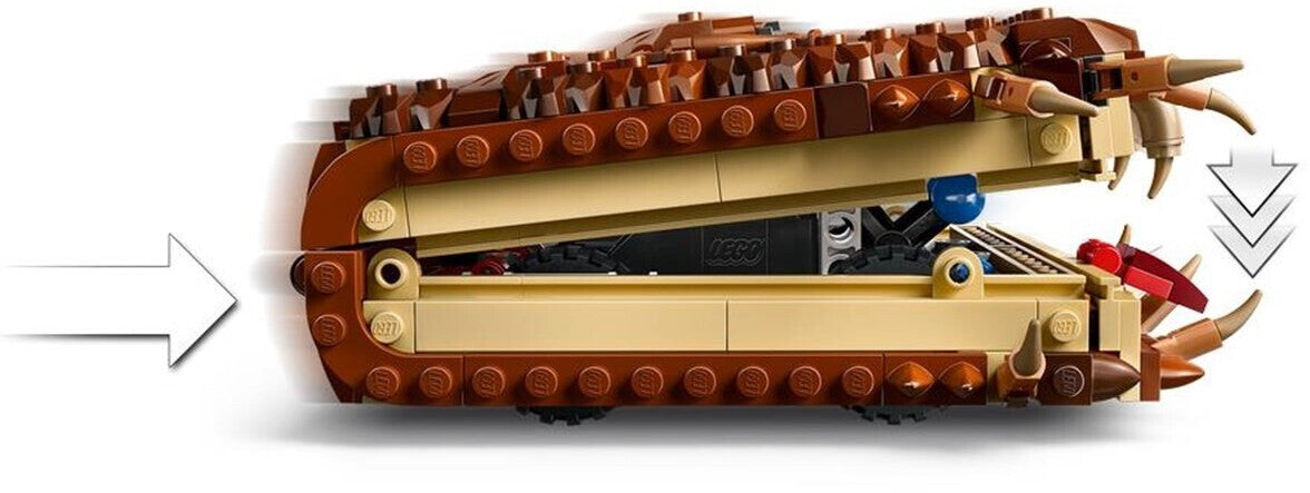 LEGO 76449 Harry Potter Beißendes Monsterbuch der Monster mit Rückziehmotor