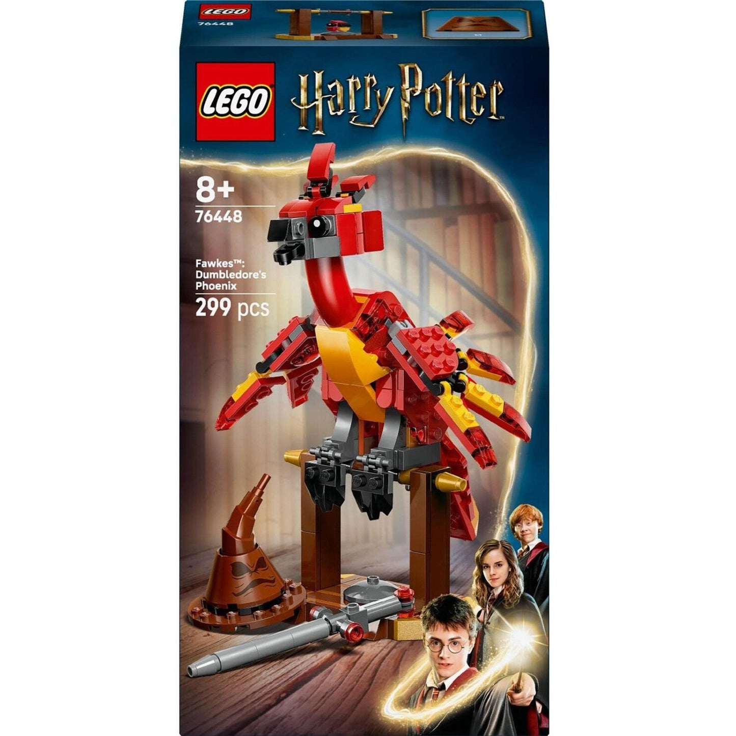 LEGO 76448 Harry Potter Fawkes : Dumbledores Phönix