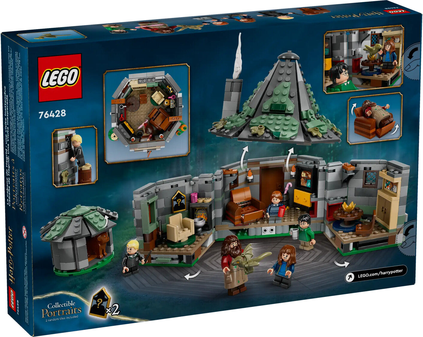 LEGO 76428 Harry Potter Hagrids Hütte : Ein unerwarteter Besuch