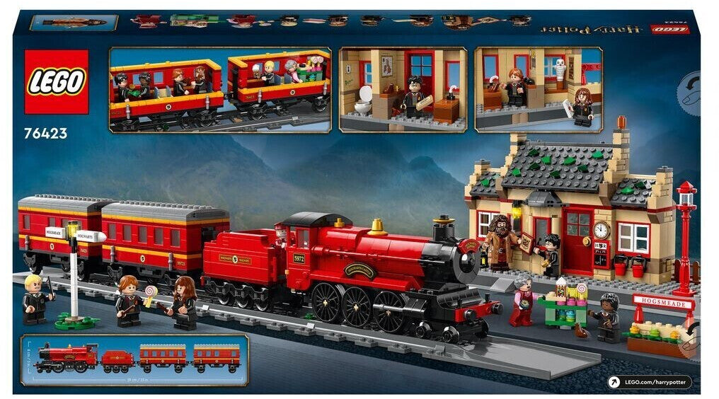 LEGO 76423 Harry Potter Hogwarts Express & der Bahnhof von Hogsmeade