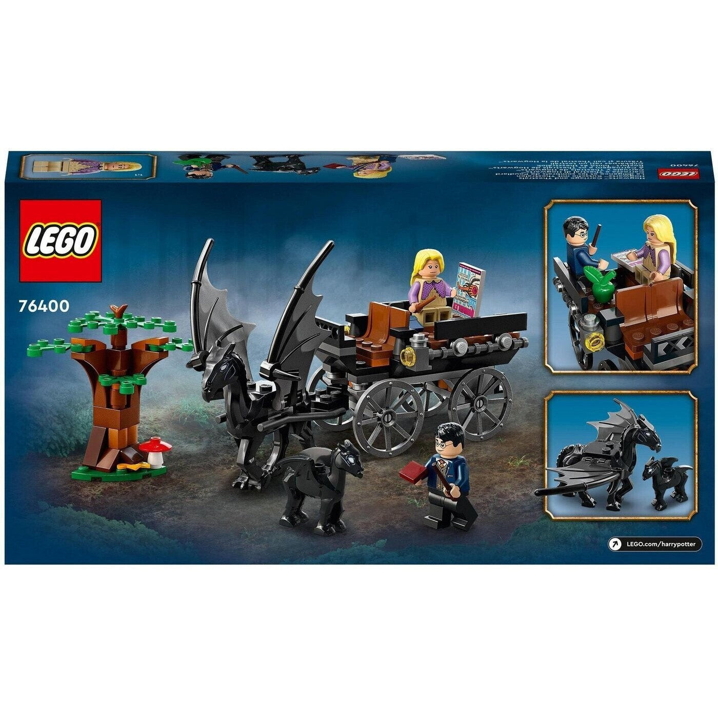 LEGO 76400 Harry Potter Hogwarts Kutsche mit Thestralen