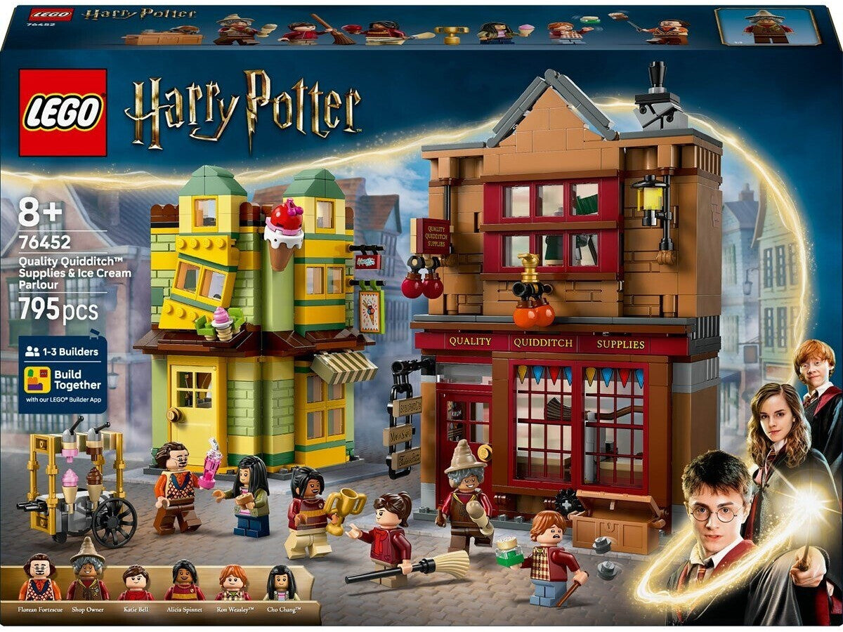 LEGO 76452 Harry Potter Qualität für Quidditch & Fortescues Eissalon