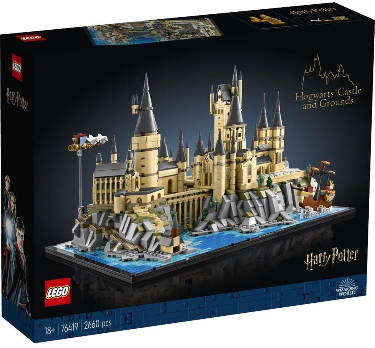LEGO 76419 Harry Potter Schloss Hogwarts mit Schlossgelände