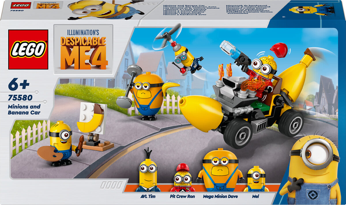 LEGO 75580 Minions und das Bananenauto