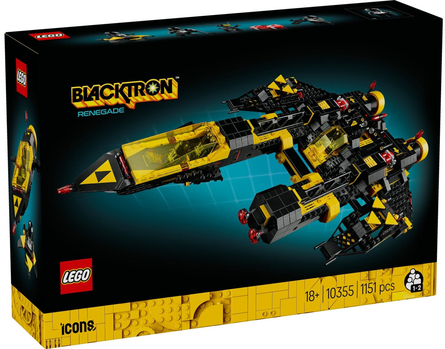LEGO 10355 Icons Blacktron Renegade