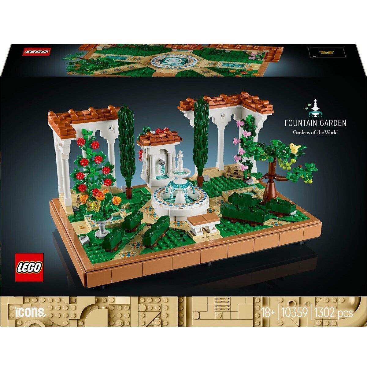 LEGO 10359 Icons Springbrunnengarten