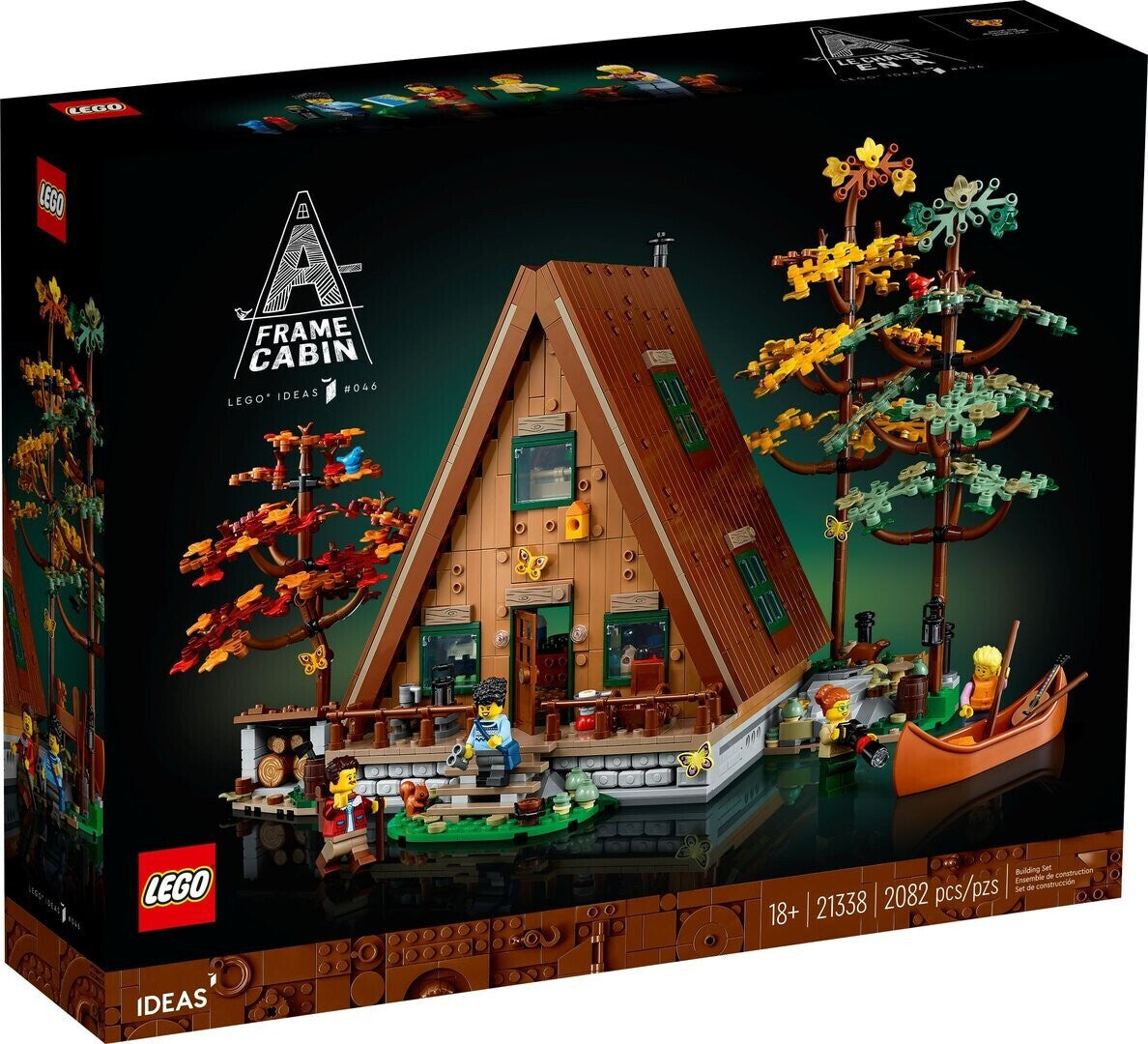 LEGO 21338 Ideas Finnhütte